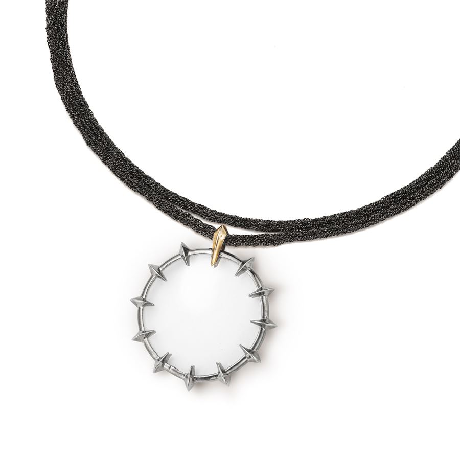 Big black 'Solis' pendant SOLIS | CD LENTEAGN CONTR BRO